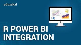 R Power BI Integration Tutorial | How to run R Scripts in Power BI | Power BI Training | Edureka