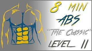 8 Min Abs Level 2 - No Music