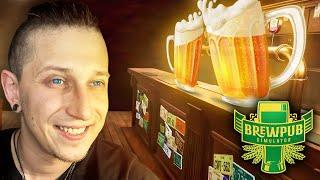 ПЕРВЫЙ РАБОЧИЙ ДЕНЬ В НОВОМ ПАБЕ В BREWPUB SIMULATOR