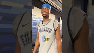 SGA reacts to how many autographs he signed before Game 2 of the NBA Finals!