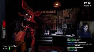 JERBQ PLAYS FNAF FOR THE FIRST TIME (STREAM VOD)