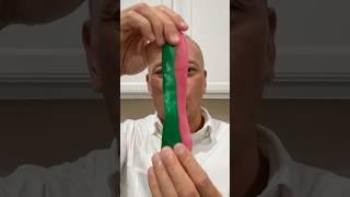  ASMR WARHEADS GIANT TAFFY SOUR! CANDY (2 in 1 COLORS & FLAVORS) EATING SOUNDS #asmr #shorts