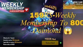 WEEKLY MEMBERSHIP 159 RS 800 DAIMOND || #irlgaming #tanugaming#helpinggamer #enoxidegaming#