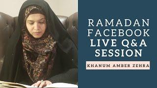 Ramadan Main Live Fiqhi Sawalat k Jawabat 1 By Khanum Amber Zehra