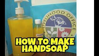 HOW TO MAKE HANDSOAP | JENLICIOUS BLOG