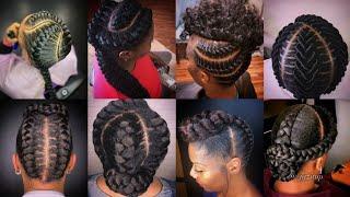 Big Braids Hairstyles 2021/2022 Ideas For Black Women || Women Simple Goddess Braids Hairstyles