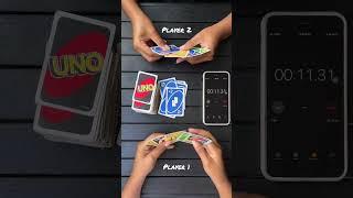 UNO SPEED CHALLENGE  #uno #unogameplay #unocardgame #howtoplayuno