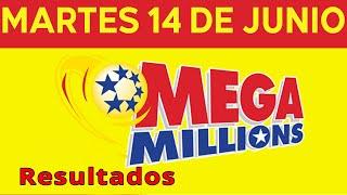 Resultado del sorteo de Megamillones del Martes 14 de Junio de del 2022.