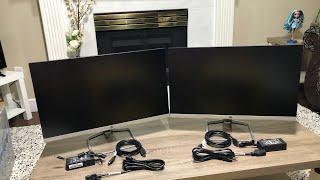 May 5, 2021 hp 24f dual monitor from Costco