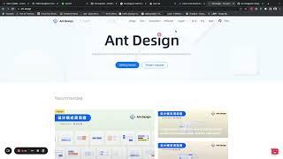 Ant Design Most Popular React UI Library