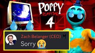 Poppy Playtime CHAPTER 4 - Release Date Got Delayed?!... (Sad News?)