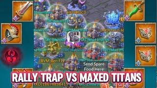 Rally Trap Vs +15 Astralite Titans. Mixed Rally. Taking Rallies Back to Back. Lords Mobile