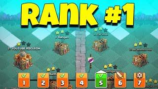 Fight For Rank 1 in Cwl (Clash of Clans