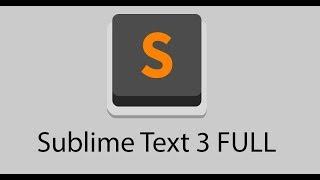 Sublime Text 3 build 3143 Free License Key 2017