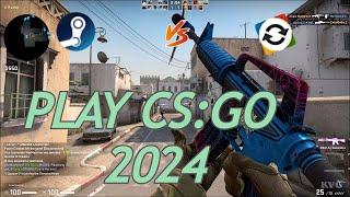 How to play CS:GO in 2024 | 2 ways | Steam vs 7L