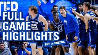 BYU Basketball vs Queens || FULL GAME HIGHLIGHTS || November 13, 2024