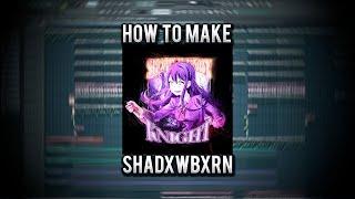 HOW TO MAKE HOUSE PHONK LIKE SHADXWBXRN IN FL STUDIO 20 Free FLP + Обработки