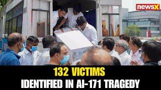 Air India Crash: DNA Testing Ongoing in Ahmedabad; 132 Victims Identified from AI-171 Crash So Far