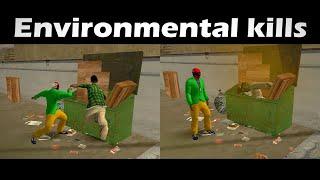 GTA San Andreas Environmental kills Mod