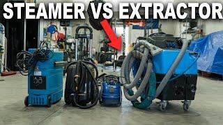 Steamer vs Extractor: Which One Should You Purchase First To Detail Cars?