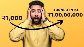 Turn Your ₹1,000 Into ₹1,00,00,000