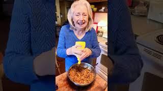 Cooking with Brenda Gantt.. Baked beans, potato salad and barbecue