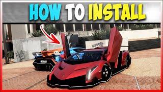 How to Install | Lamborghini Veneno LP750-4 [Add-On] |(GTA 5 PC Mod Tutorial) #3
