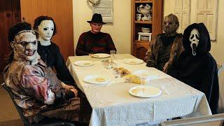 Horror Icons hang out for lunch