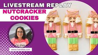 Nutcracker Cookies - Live Cookie Decorating