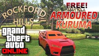 HOW TO CLAIM YOUR FREE ARMORED KURUMA IN GTA V ONLINE