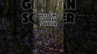 We found German soldier from WW2  #metaldetecting #ww2 #1944 #history #german #worldwar2 #1945