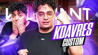 100% DE WINRATE EN KDAVRES SQUAD CUSTOM AVEC LA KTV ? ft. Minos & Zwave