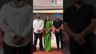 Jasmin Bhasin, Gippy Grewal & Gurpreet Singh Ghuggi arrive for 'Ardaas Sarbat De Bhale' promotions