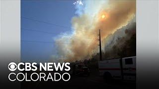 Wildfire in Eagle County results in I-70 closure in Colorado's high country