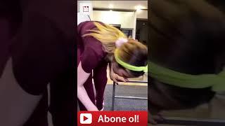 Hande Sarıoğlu yerleri süpürdü #shorts