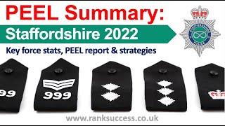 PEEL Report - Staffordshire Police 2022