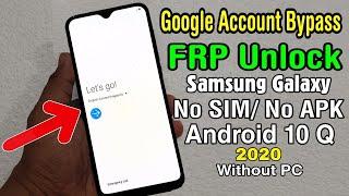 Samsung M01/M01s/M11/M21/M31/M30s..etc Google Account/FRP Bypass 2020 || ANDROID 10 Q (Without PC)