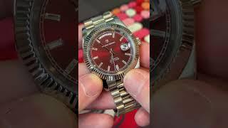 Color-changing watch dial: a great budget automatic timepiece! #watch #watches