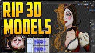 How to Extract 3D Models, Textures, Music from Unreal Engine Games