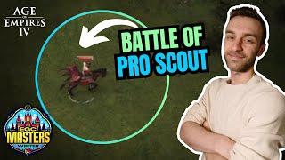 How to counter pro scout ? By making it too ? @EGCTV_Official Masters Winter Qualifiers. AOE4