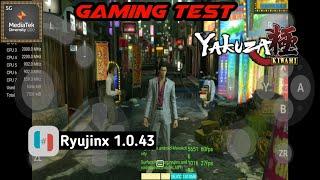 Yakuza Kiwami | Ryujinx | Mediatek Dimensity 1200 | Xiaomi 11T Test