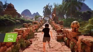 Temple Run in Unreal Engine: Ronaldo, RTX & the Craziest Graphics EVER!