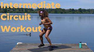 Intermediate/Advanced Circuit Workout - No Equipment Required!! | Workout with KK