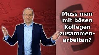 Arbeitsverweigerung - Muss man mit bösen Kollegen zusammenarbeiten? | Fachanwalt Alexander Bredereck