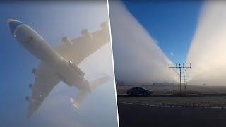 Antonov Cuts Through Fog Like a Knife