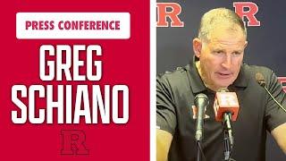 Rutgers head coach Greg Schiano talks after loss to Nebraska I HuskerOnline I GBR