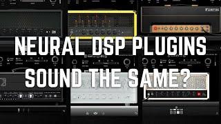 ALL NEURAL DSP PLUGINS COMPARISON 2023