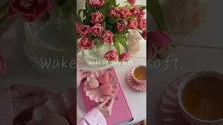 Soft mornings #aesthetic #flowers #morning #girl #goodvibes #dream #asmr