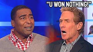 Old Clip Of Skip Bayless Discrediting Cris Carter HOF Career Resurfaces On Social Media