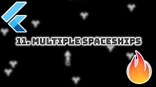 11. Multiple Spaceship types | Spacescape - 2D Flutter game using Flame engine | DevKage